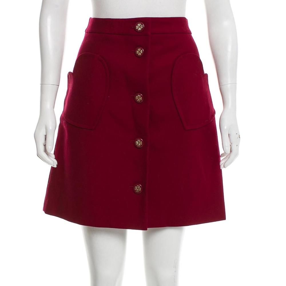 NWT Kate Spade Hearts Skirt - Picture 3 of 9